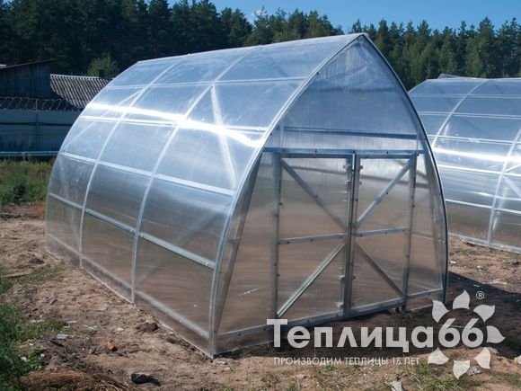 Фермер-4,2 Теплица из поликарбоната длиной от 4,2 м., под сотовый поликарбонат